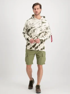 Alpha Industries Herren Cargo-Shorts in oliv