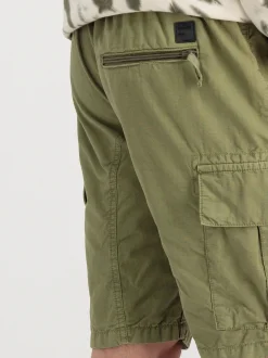 Alpha Industries Herren Cargo-Shorts in oliv