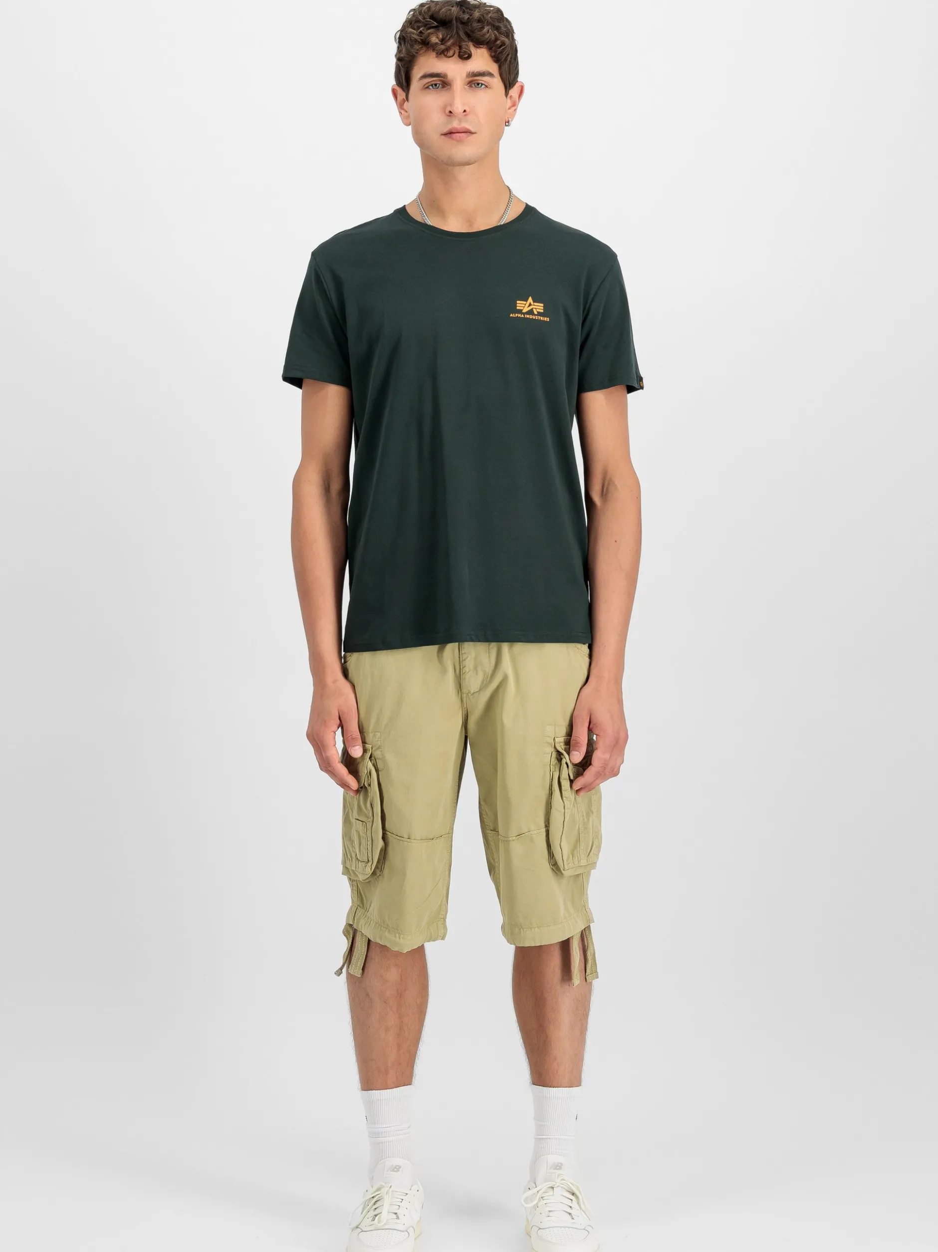 Alpha Industries Herren Cargo-Shorts in khaki