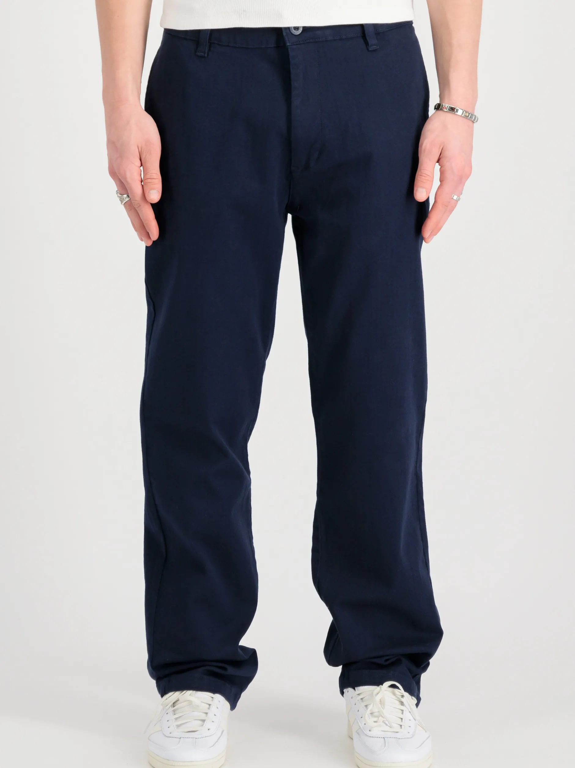 Alpha Industries Herren Hose in blau