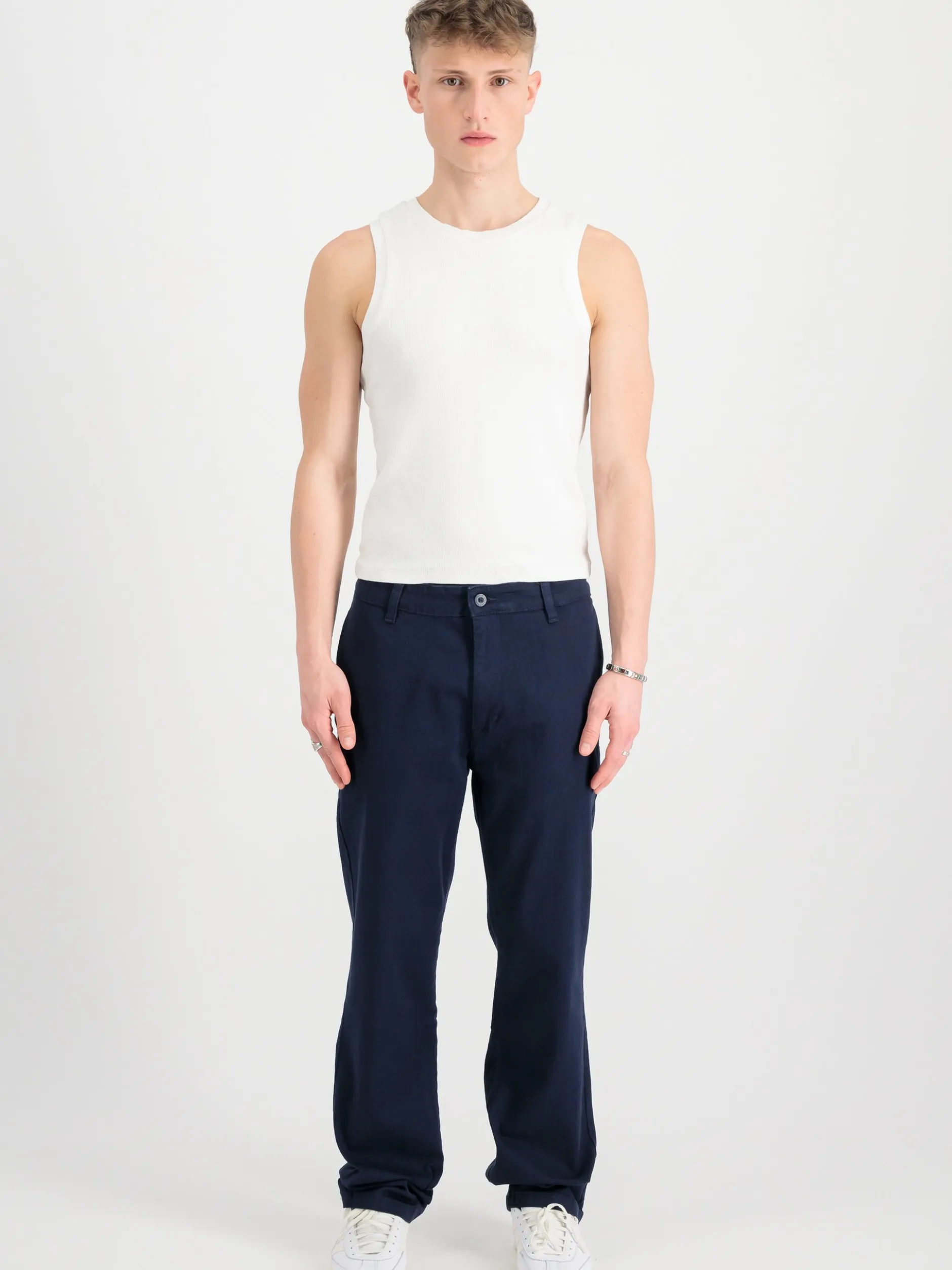Alpha Industries Herren Hose in blau