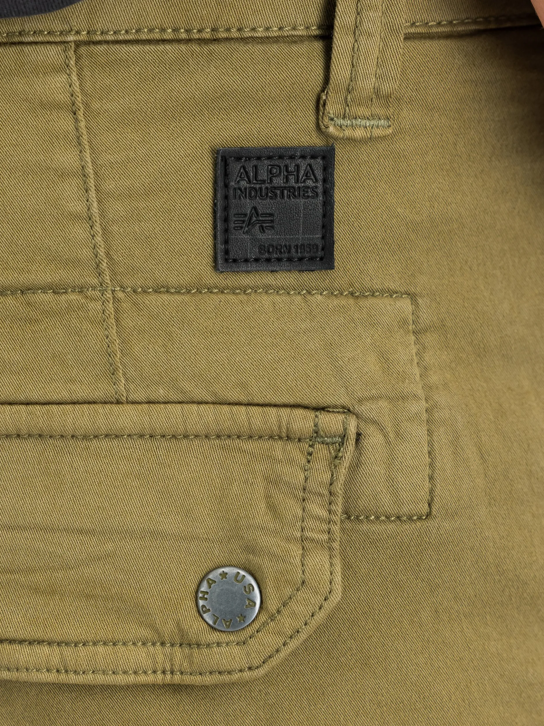 Alpha Industries Herren Hose in khaki