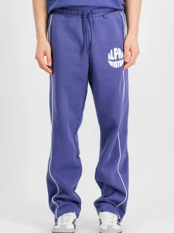 Alpha Industries Herren Jogginghose in purple
