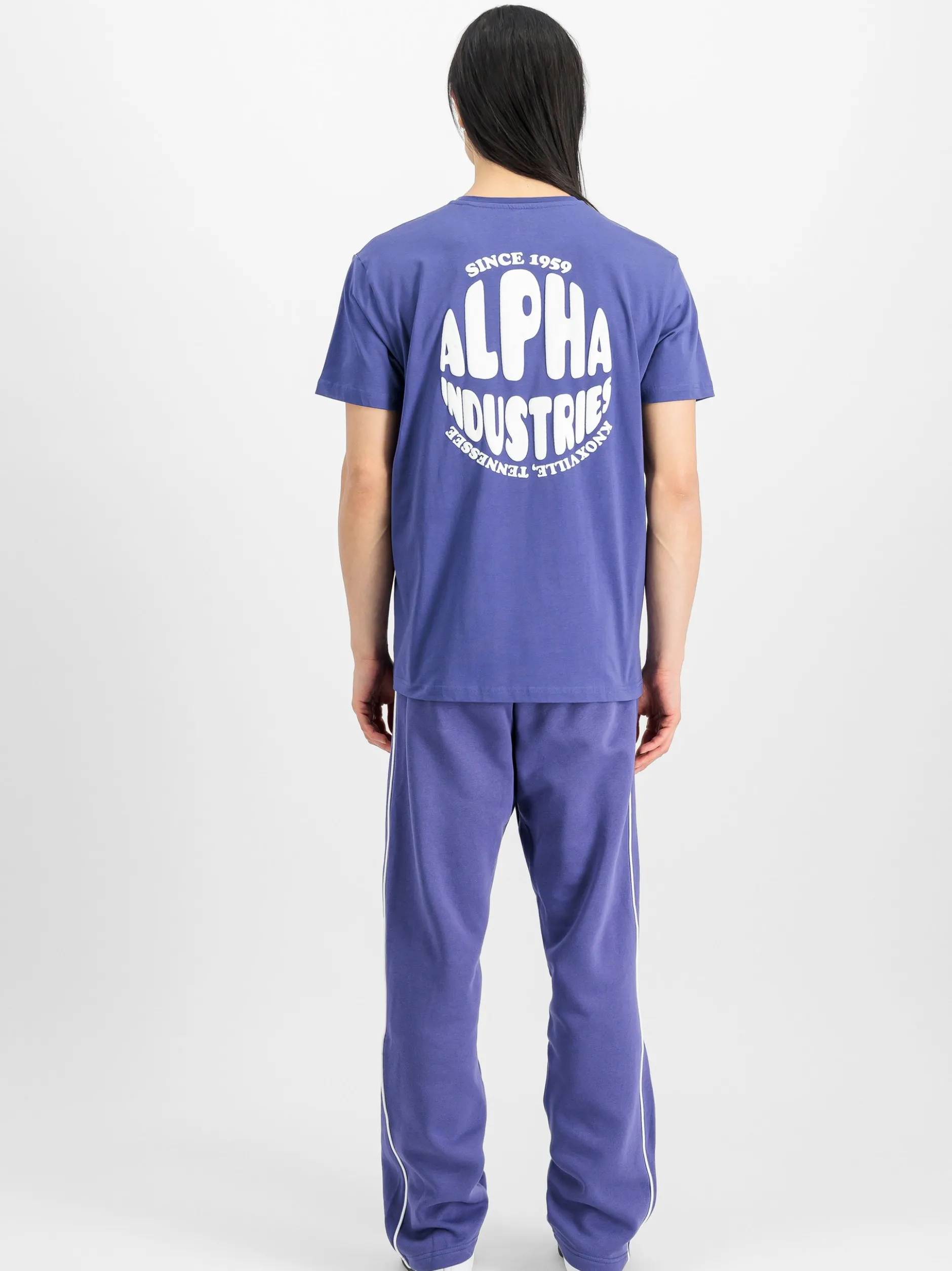 Alpha Industries Herren Jogginghose in purple