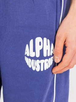 Alpha Industries Herren Jogginghose in purple