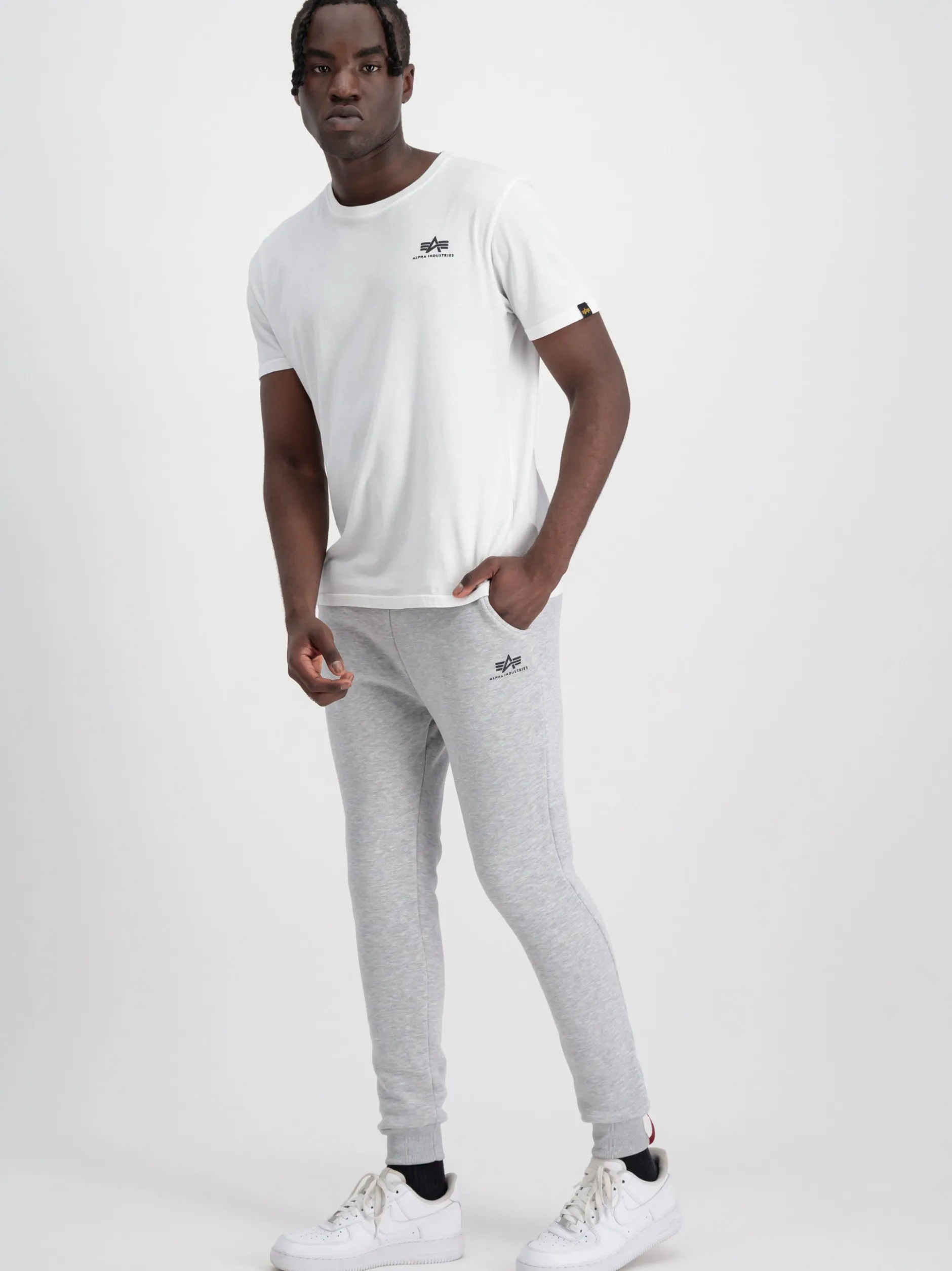 Alpha Industries Herren Jogginghose in grau