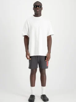 Alpha Industries Herren Kurze Hose in grau