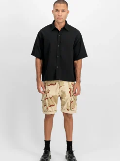 Alpha Industries Herren Kurze Hose in beige