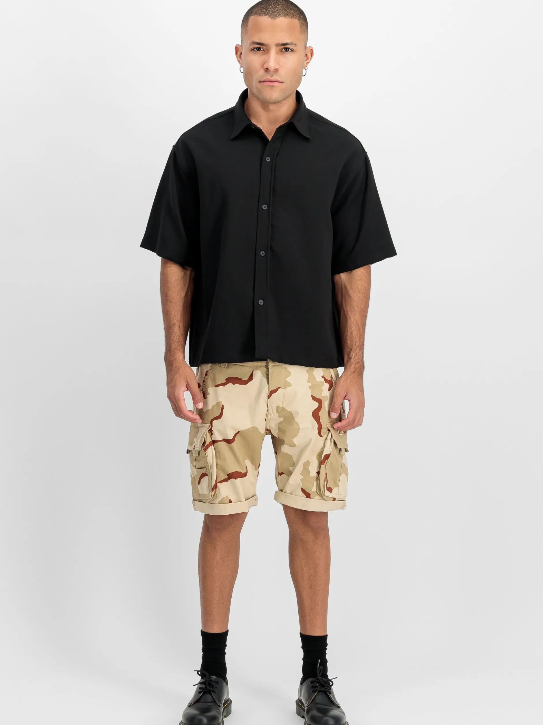 Alpha Industries Herren Kurze Hose in beige