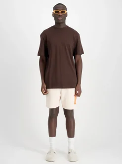 Alpha Industries Herren Kurze Hose in weiß