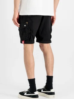 Alpha Industries Herren Kurze Hose in schwarz
