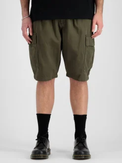 Alpha Industries Herren Kurze Hose in oliv