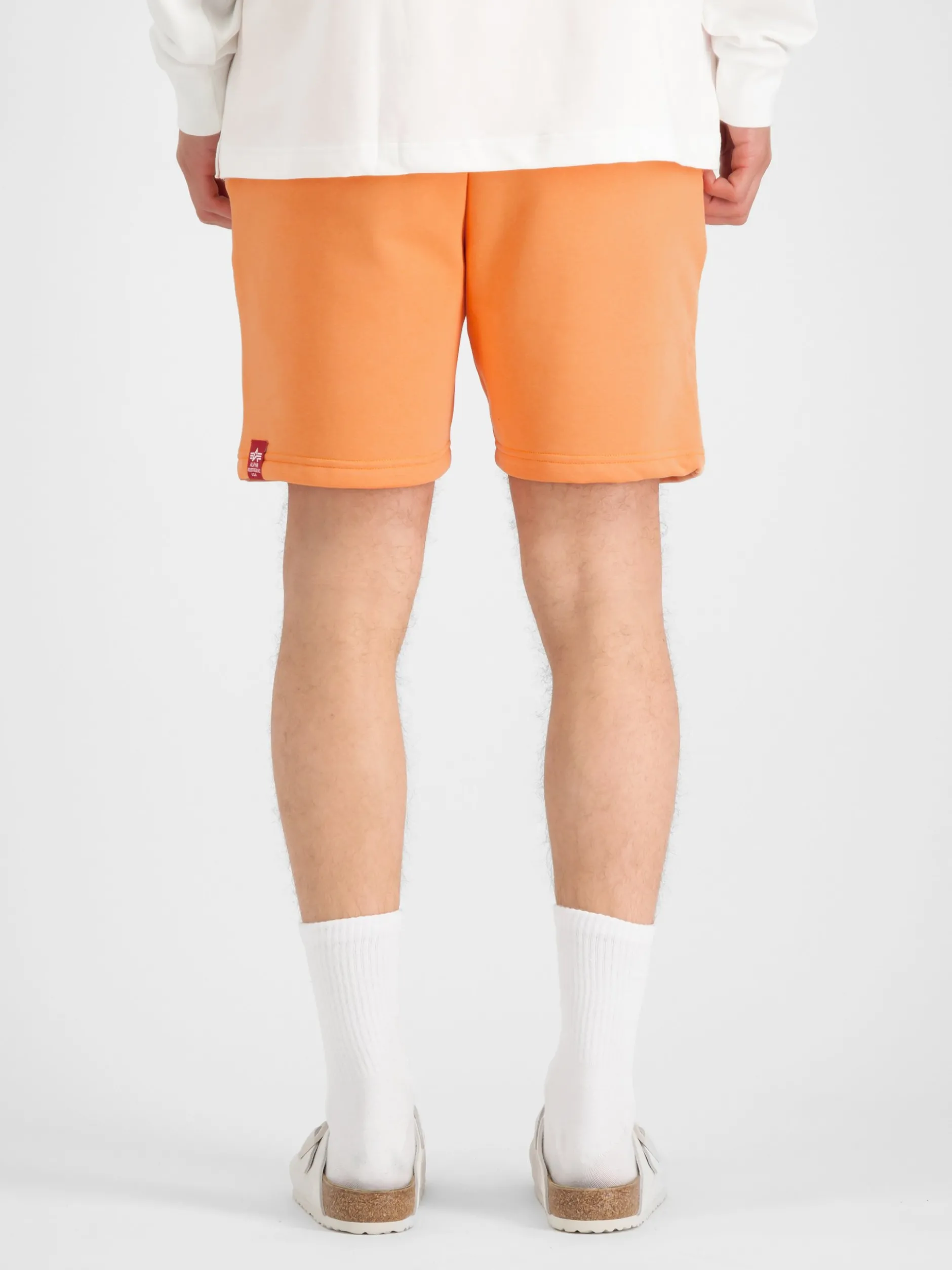 Alpha Industries Herren Kurze Hose in orange