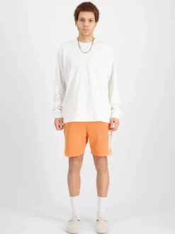 Alpha Industries Herren Kurze Hose in orange
