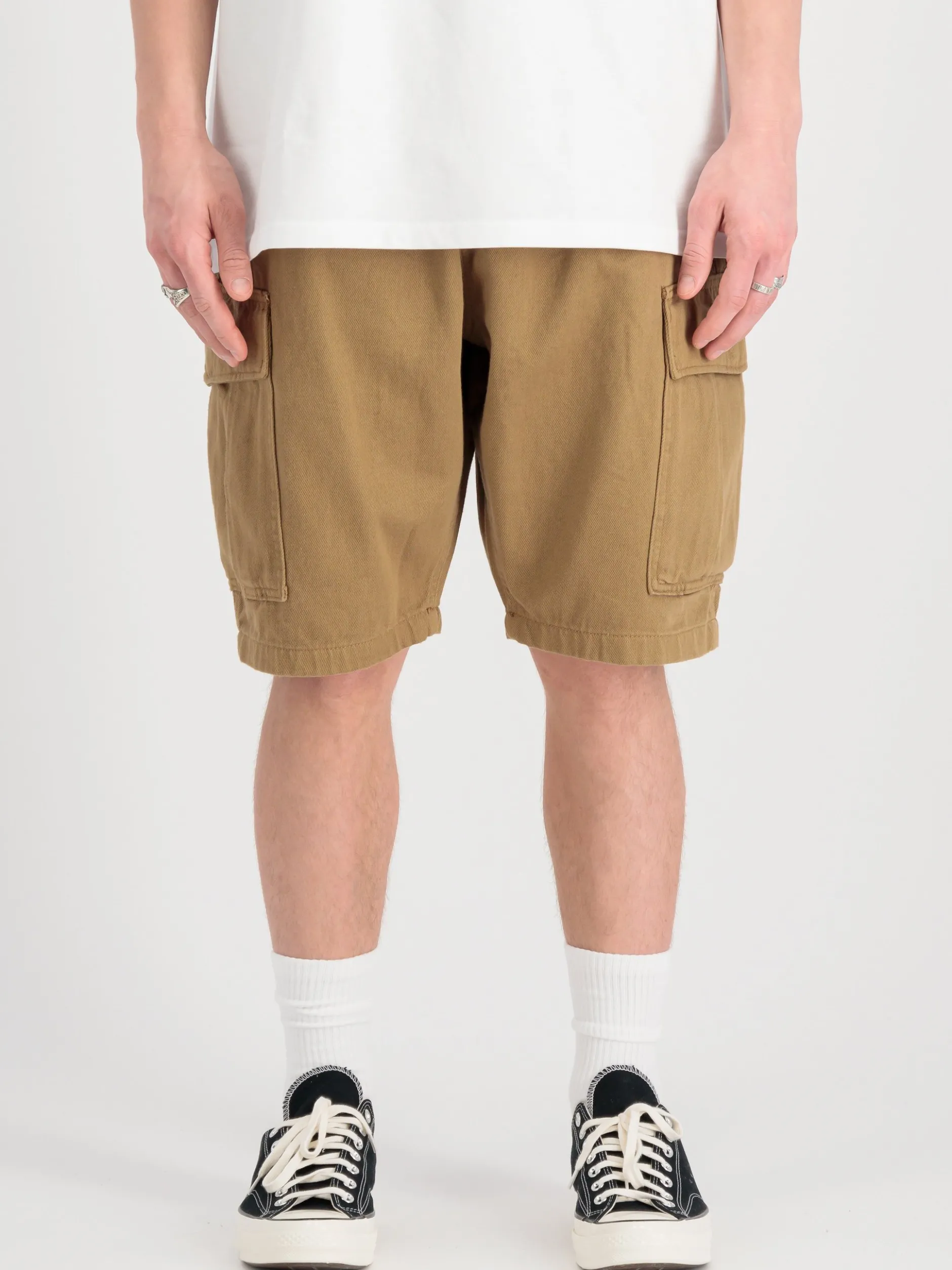 Alpha Industries Herren Kurze Hose in gelb