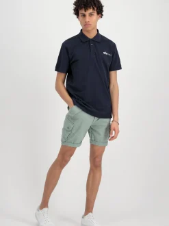 Alpha Industries Herren Poloshirt in marine