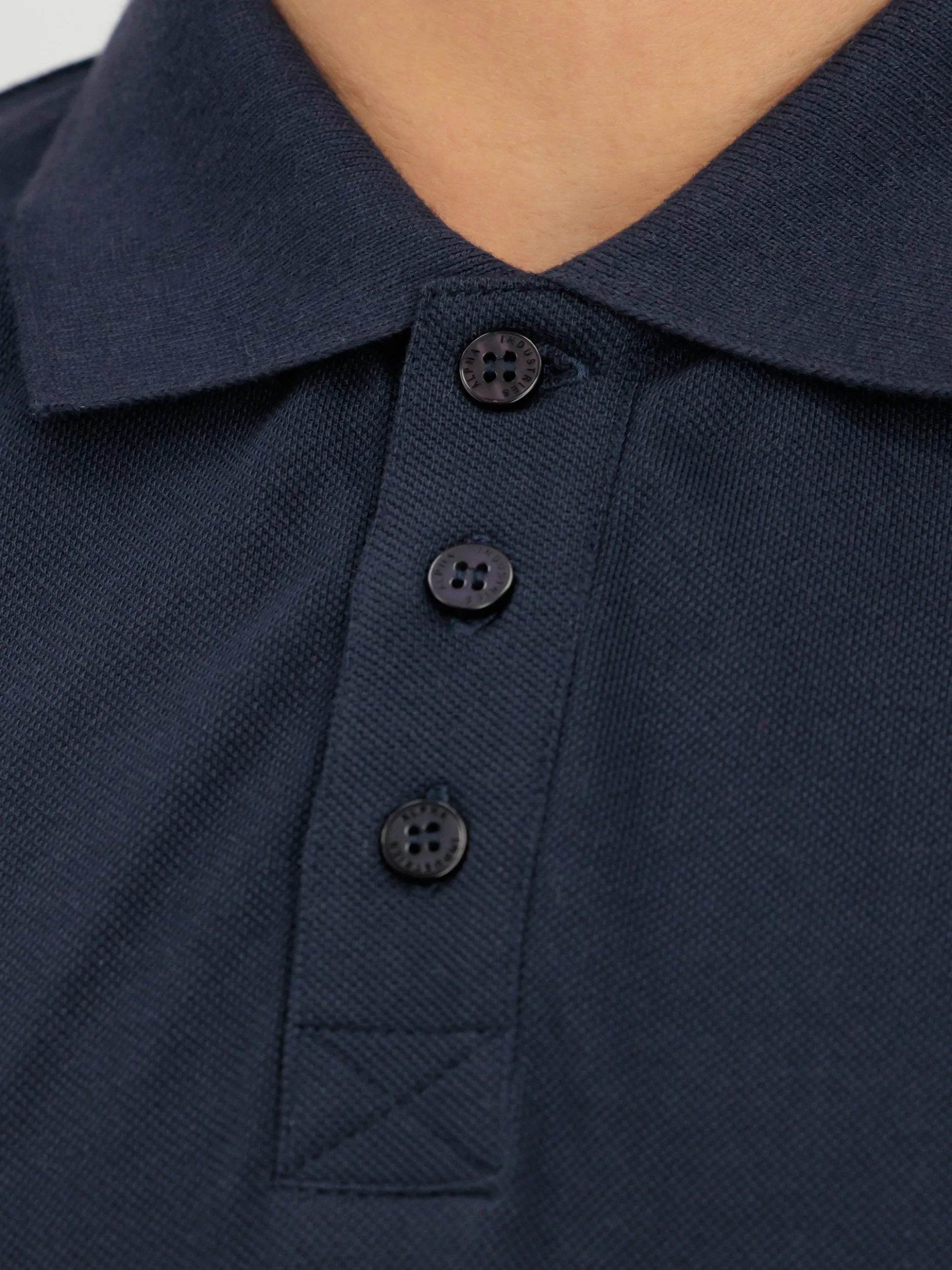 Alpha Industries Herren Poloshirt in marine