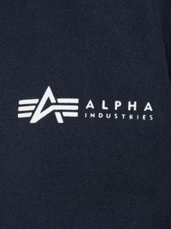 Alpha Industries Herren Poloshirt in marine