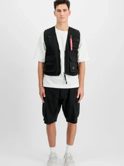Alpha Industries Herren Shorts in schwarz