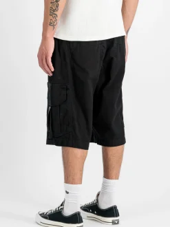 Alpha Industries Herren Shorts in schwarz