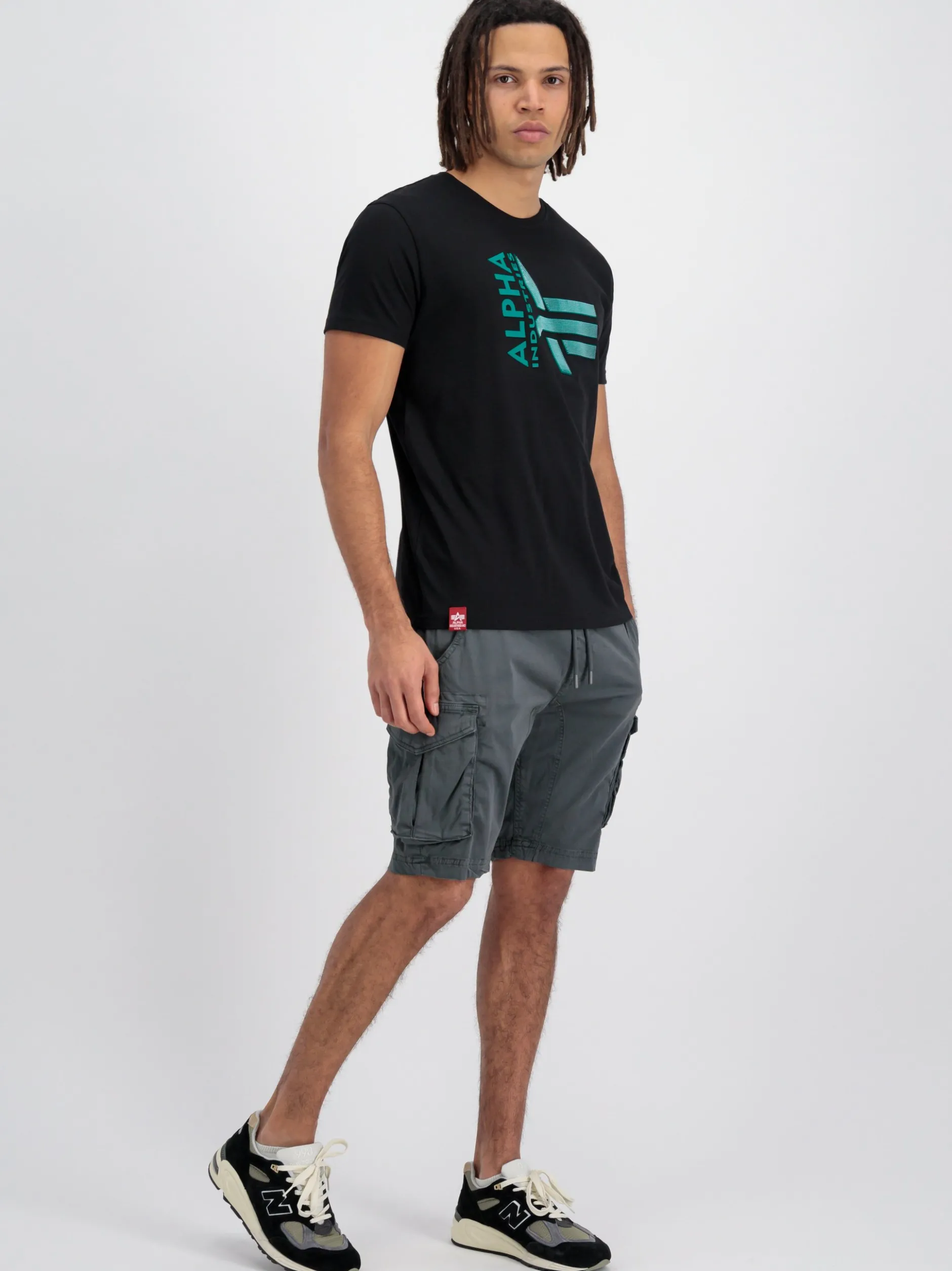 Alpha Industries Herren Shorts in anthrazit