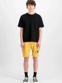 Alpha Industries Herren Shorts in gelb