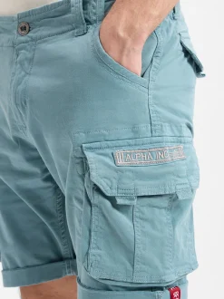 Alpha Industries Herren Shorts - Crew Short in petrol