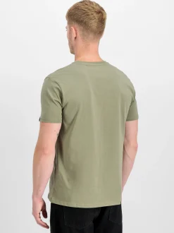Alpha Industries Herren T-Shirt in oliv