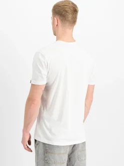 Alpha Industries Herren T-Shirt in weiß