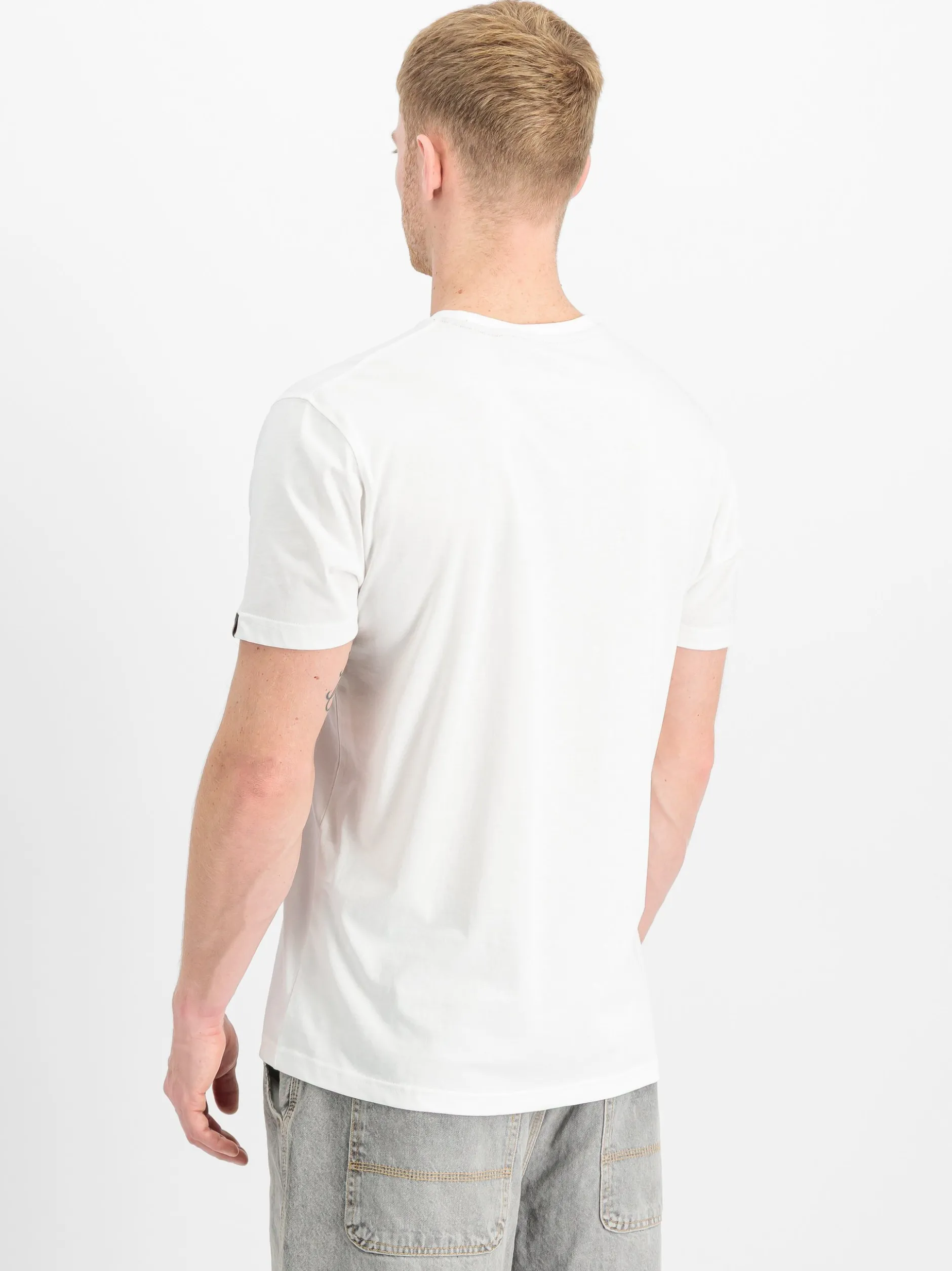 Alpha Industries Herren T-Shirt in weiß
