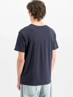Alpha Industries Herren T-Shirt in blau