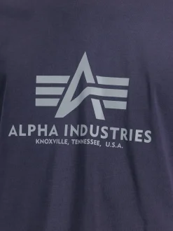 Alpha Industries Herren T-Shirt in blau
