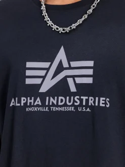 Alpha Industries Herren T-Shirt in blau