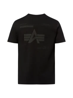 Alpha Industries Herren T-Shirt in schwarz