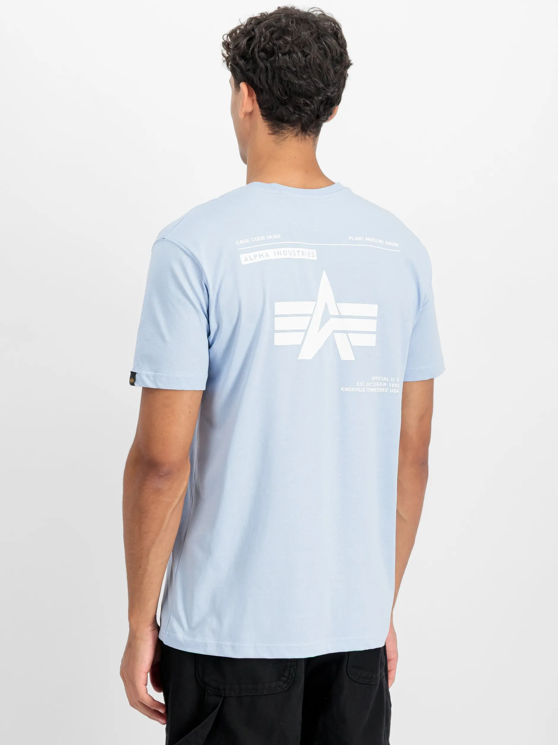 Alpha Industries Herren T-Shirt in blau