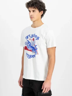 Alpha Industries Herren T-Shirt in weiß