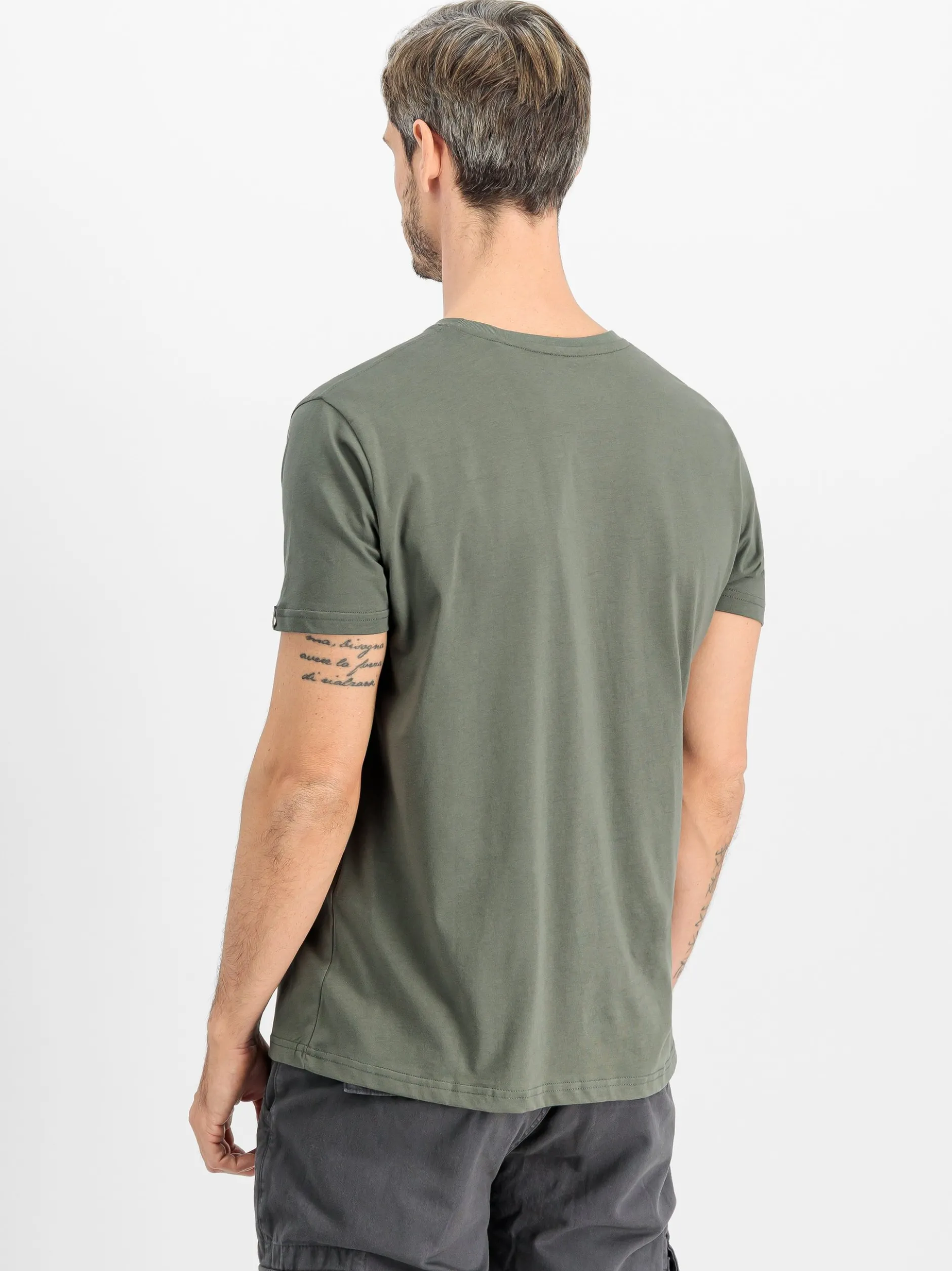 Alpha Industries Herren T-Shirt in grau