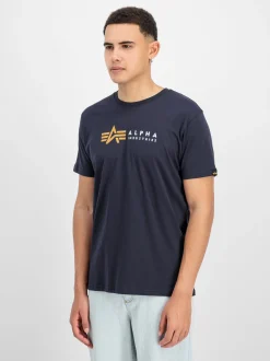 Alpha Industries Herren T-Shirt in marine