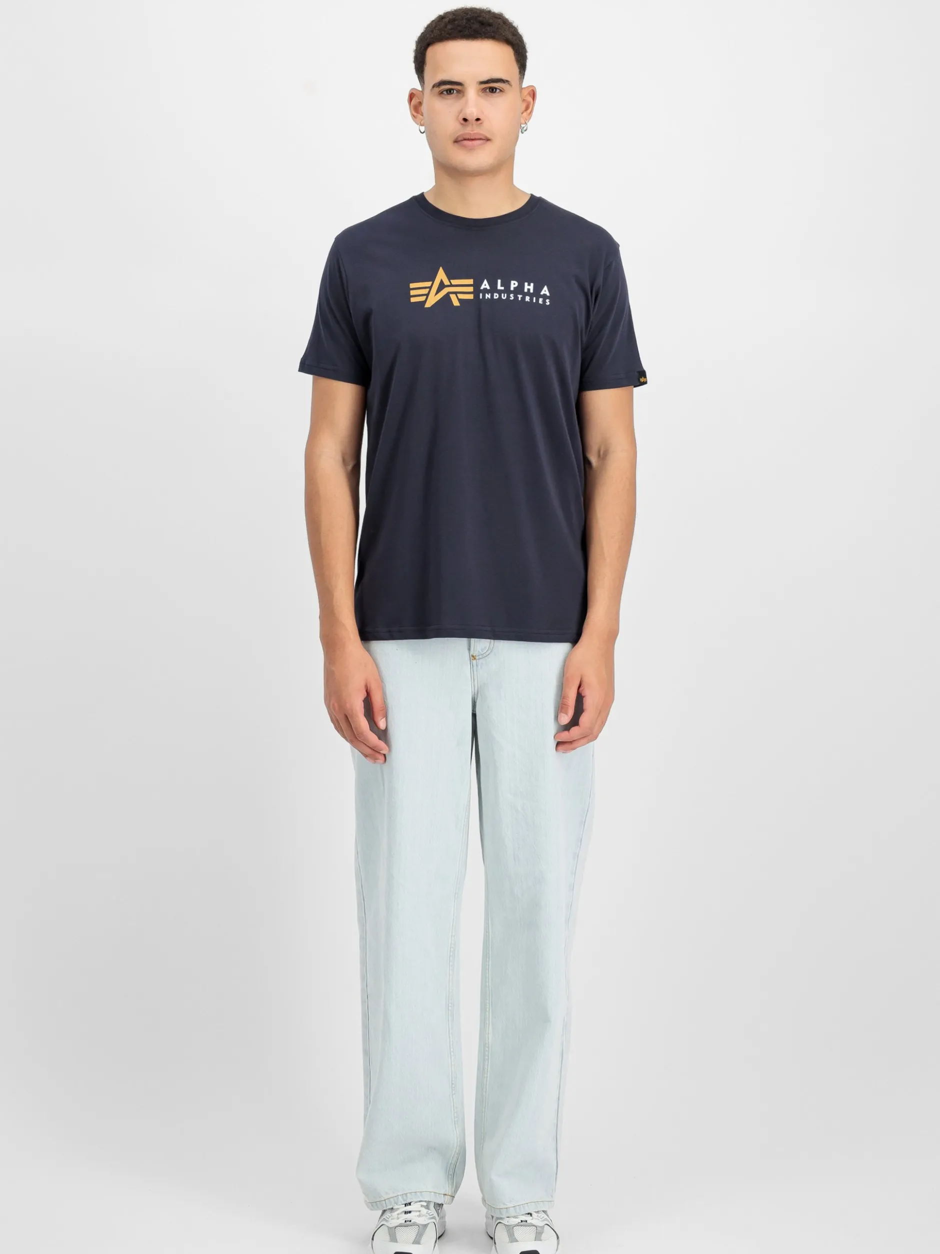 Alpha Industries Herren T-Shirt in marine