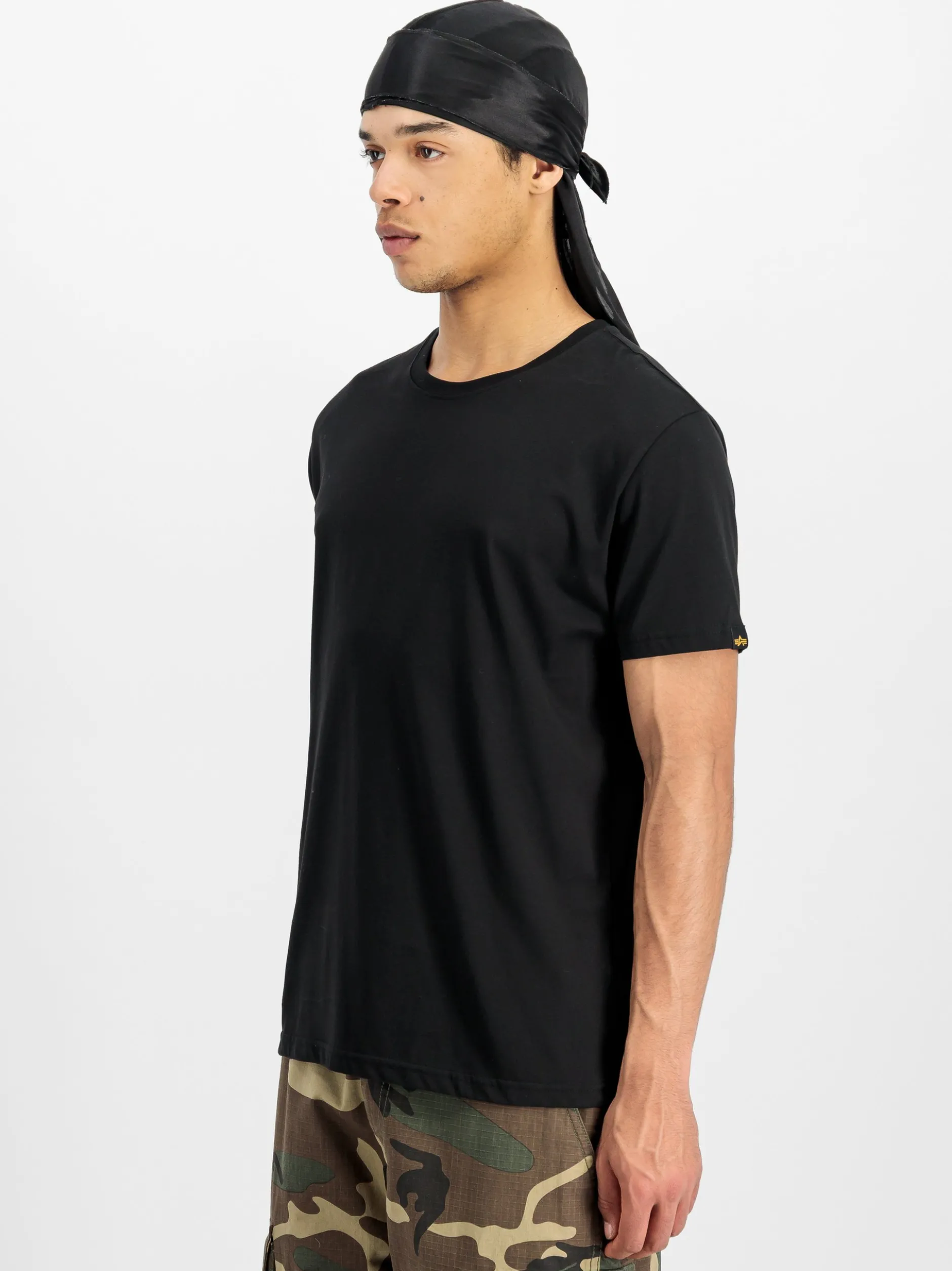 Alpha Industries Herren T-Shirt in schwarz