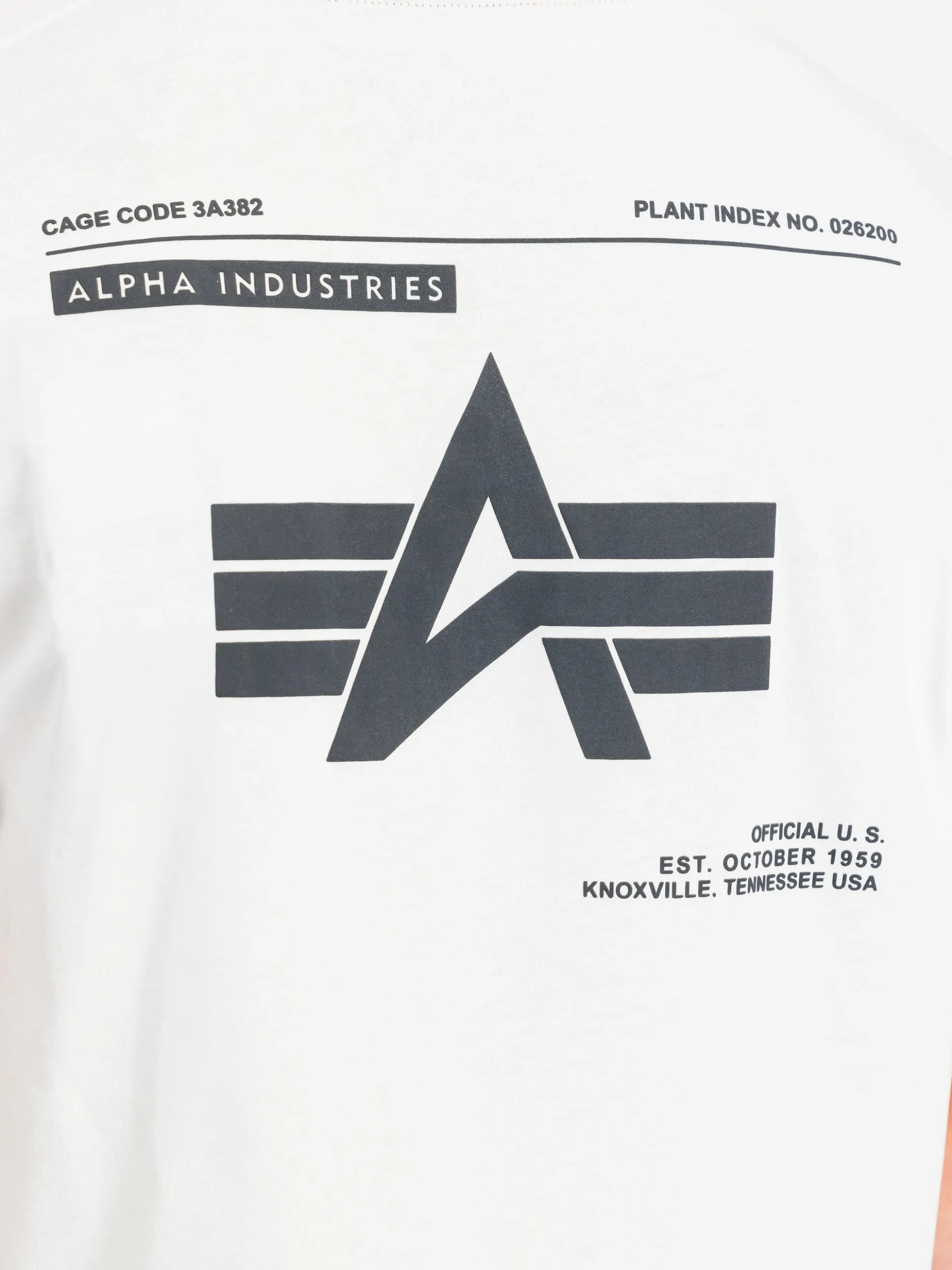 Alpha Industries Herren T-Shirt in weiß
