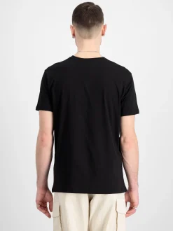 Alpha Industries Herren T-Shirt in schwarz