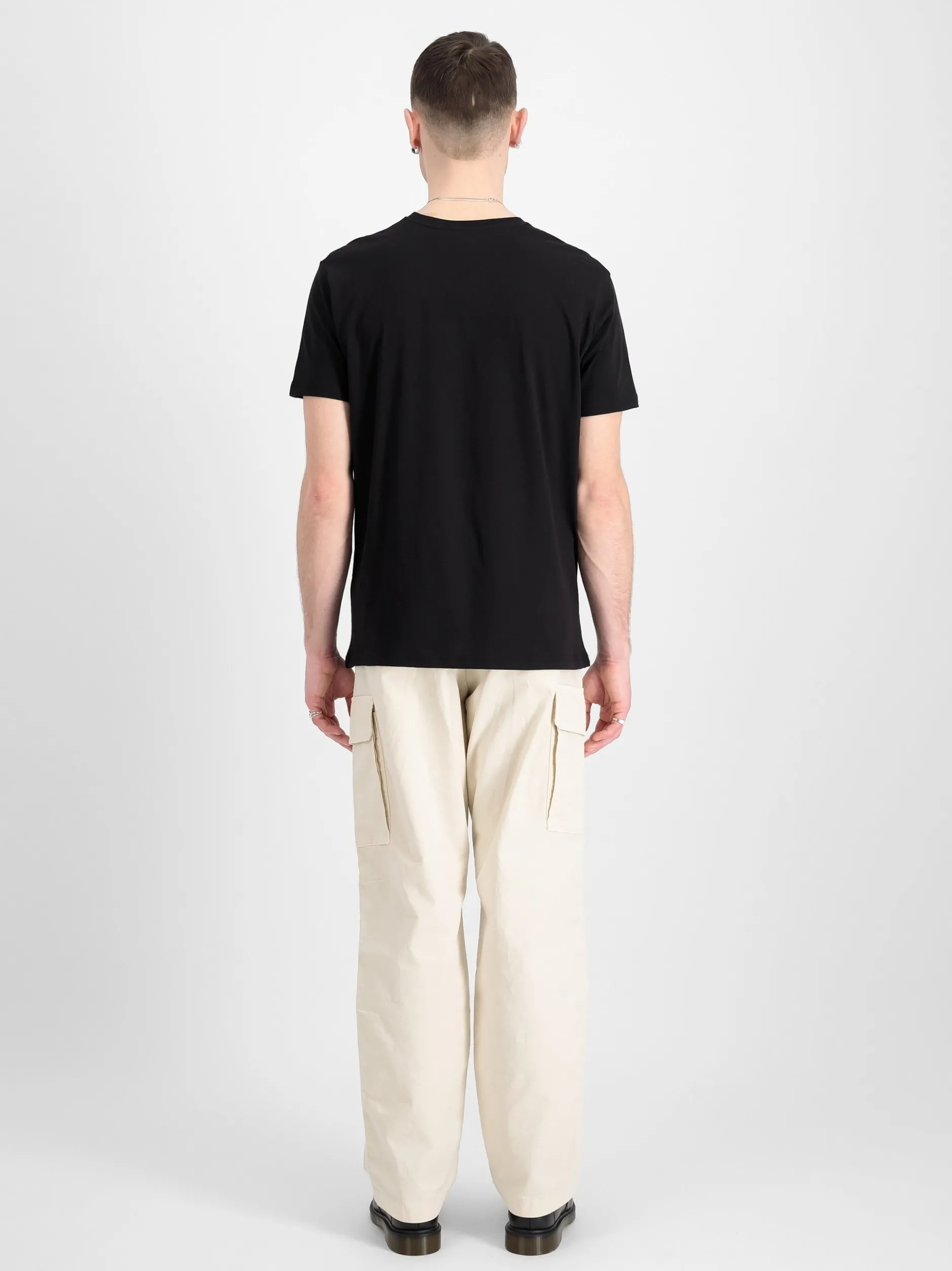 Alpha Industries Herren T-Shirt in schwarz