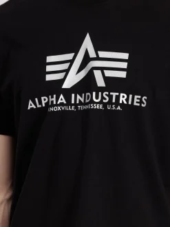 Alpha Industries Herren T-Shirt in schwarz