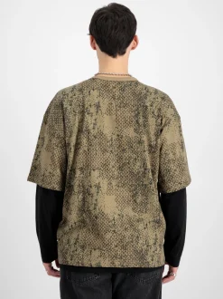 Alpha Industries Herren T-Shirt in mehrfarbig