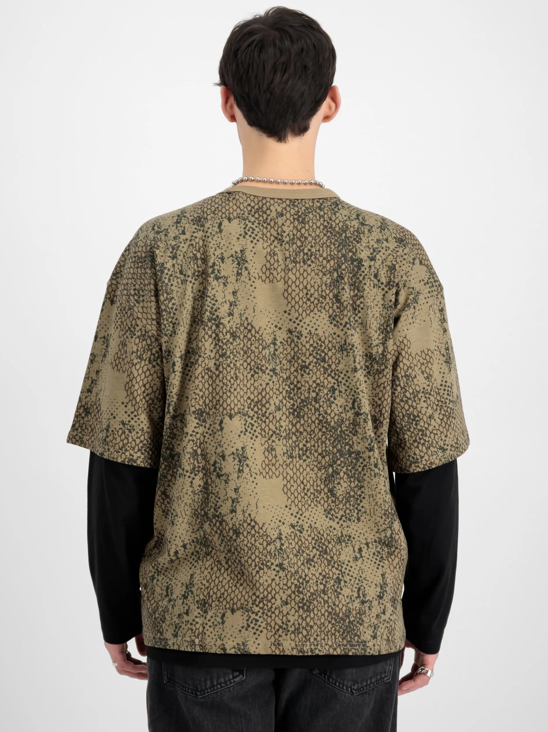 Alpha Industries Herren T-Shirt in mehrfarbig