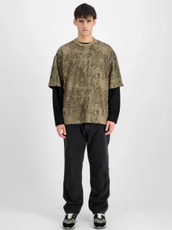 Alpha Industries Herren T-Shirt in mehrfarbig