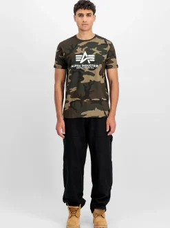 Alpha Industries Herren T-Shirt in mehrfarbig