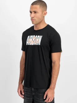 Alpha Industries Herren T-Shirt in schwarz