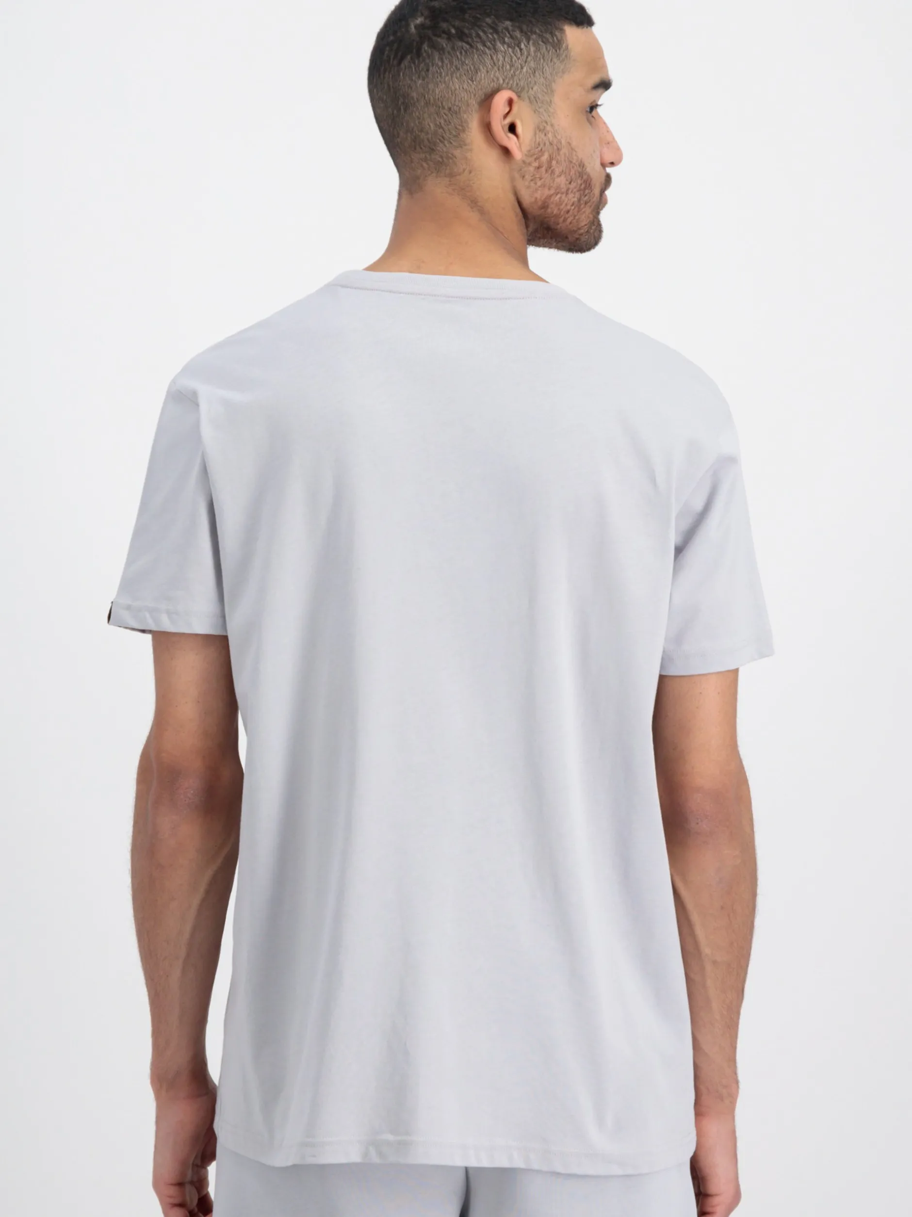 Alpha Industries Herren T-Shirt in hellgrau